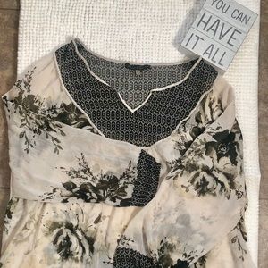 Rose & Olive Blouse size 2XL